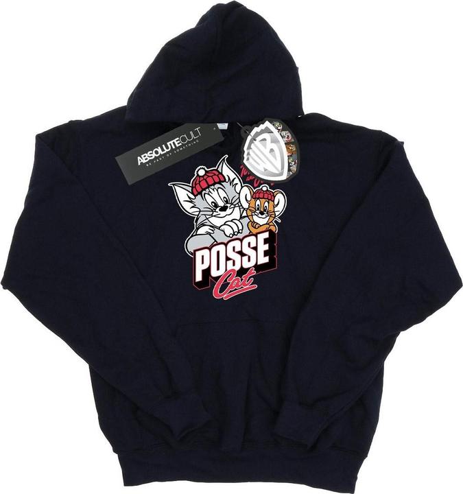Immagine prodotto Tom & Jerry Posse Cat Felpa con Cappuccio Uomo (3XL)