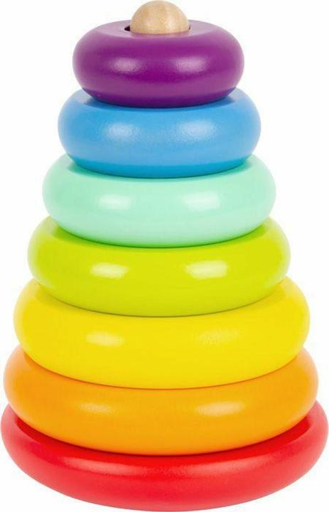 small foot Stacking tower rainbow