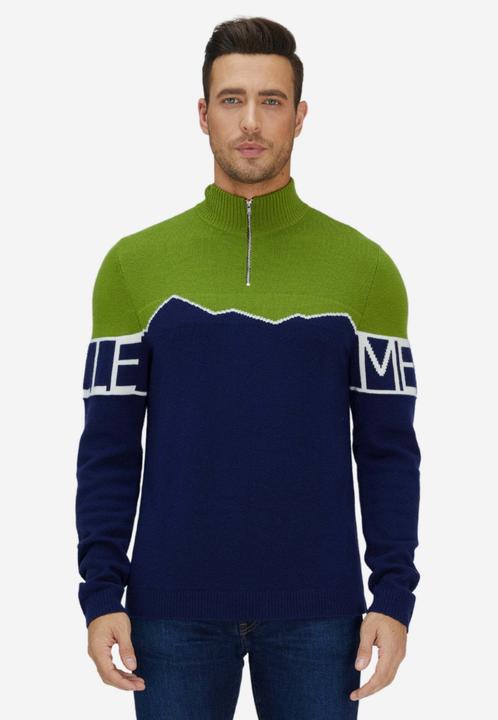 Immagine prodotto Bellemere Maglione Merino Super Fine Mountain Print (S)