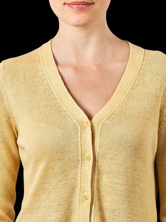 Actual product image Marc O'Polo Linen Cardigan Longsleeve iced vanilla (L)