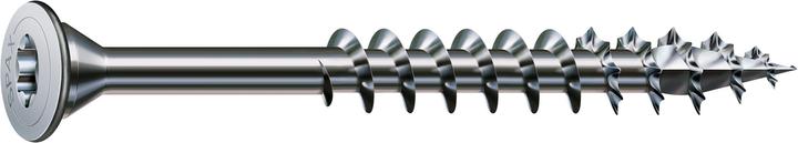 Produktbild Spax Tellerkopfschraube flach 5,0 x 87 mm 150 Stk. ( 0251010500875 ) Teilgewinde Torx T-STAR plus (150 Schrauben pro Stück)