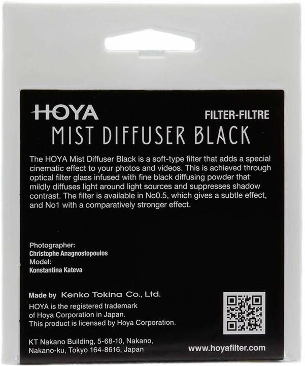 Produktbild Hoya Mist Diffuser Black No1 (77 mm, Effekt Filter, 77 mm)