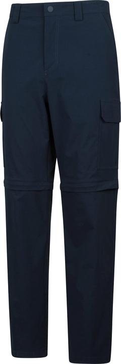 Actual product image Mountain Warehouse Mens Delta Stretch Zip-Off Regular Cargo Trousers (32)