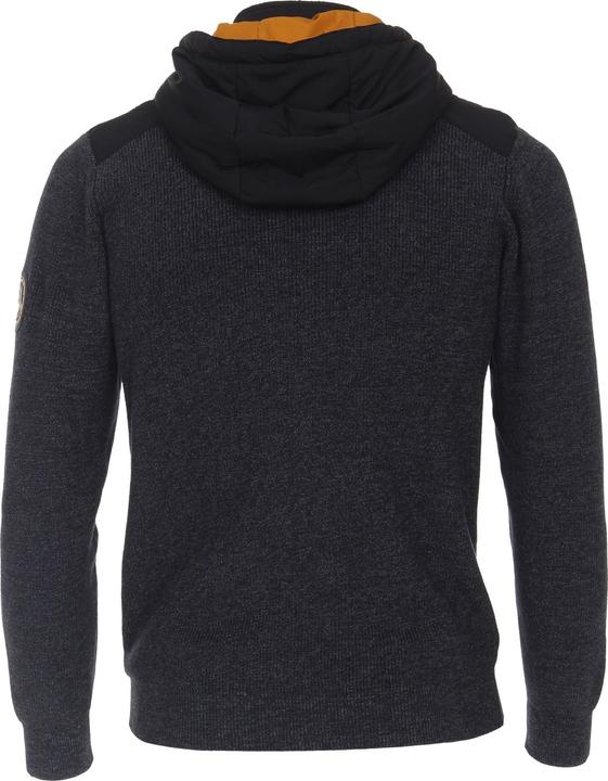 Immagine prodotto Casa Moda Cardigan Strickjacke mit Reissverschluss und abnehmbarer Kapuze (XXL)