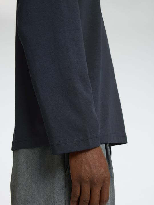 Actual product image Selected Homme Slhlooseoscar Ls O-Neck Tee Noos (L)