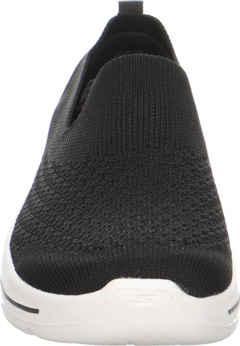 Produktbild Skechers 124418/BKW Go Walk Arch Fit-Delora Damen Sneaker Slipper Turnschuhe Low-Cut schwarz/weiss (39)