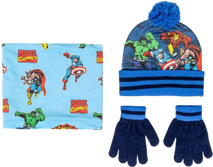 Produktbild Disney 3 Satz Stücke Snood Avengers (One Size)