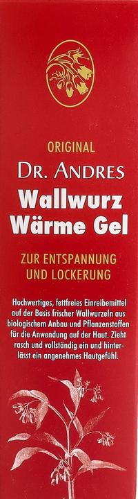 Produktbild Dr. Andres ANDRES Wallwurz Gel waermend Tb 100g (1 x, 100 g)