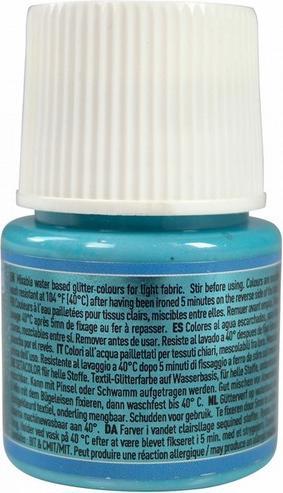 Actual product image Pebeo Setacolor Light Fabrics (Turquoise, 45 ml)