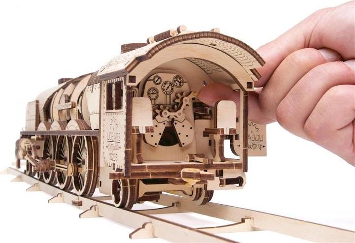 Produktbild Ugears Lokomotive V-Express mit Wagon