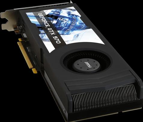 Actual product image MSI Gtx 970 Oc (4 GB)