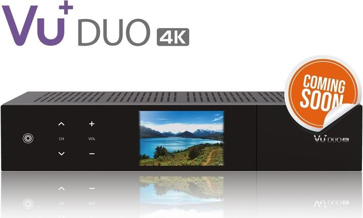 Produktbild Vu+ Duo 4K 2x DVB-S2X FBC Twin (4.10 GB, 2x DVB-S2X, CI+-Schacht)