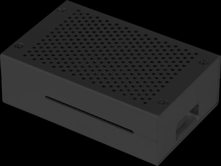 Actual product image Joy-it Pi 4B aluminium housing