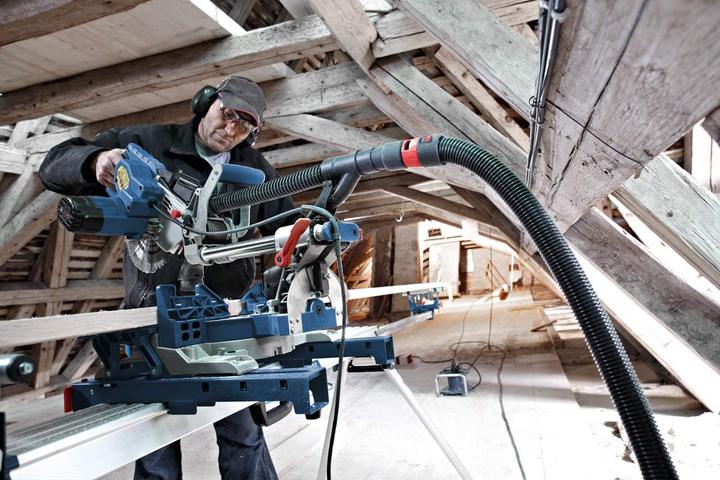 Actual product image Bosch Professional Panel saw GCM 8 SJL, with circular saw blade 216 x 30 mm