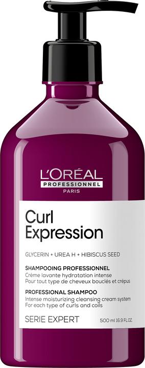 Actual product image L'Oréal Professionnel L'Oréal SERIE EXPERT Curl Expression Intense Moisturizing Cleansing Cream Shampoo (500 ml, Liquid shampoo)