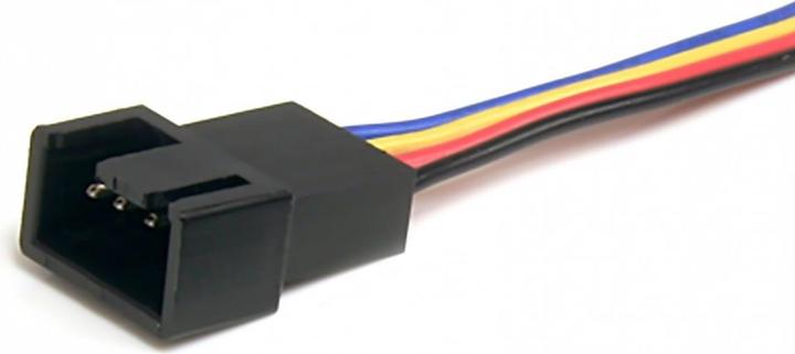 Actual product image StarTech 12in 4 Pin Fan Power Y Cable