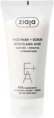 Ziaja Ellagic Acid Peeling Mask (Face Mask + Scrub) 55 ml (55 ml)