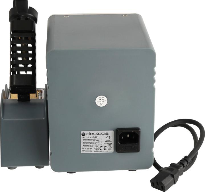 Actual product image Daytools Soldering station LS-981, LCD, 60W electronically controlled