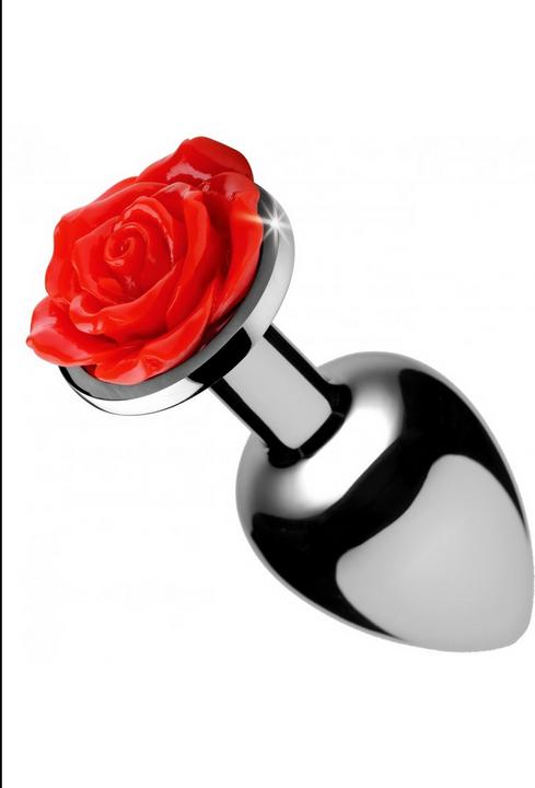 Produktbild XR Brands Red Rose Butt Plug