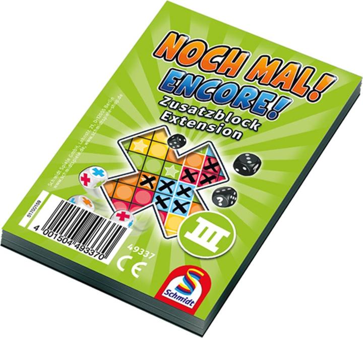 Actual product image Schmidt Spiele Additional block (German)