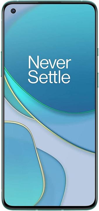 Immagine prodotto OnePlus 8T (12GB) (256 GB, Verde Acquamarina, 6.55", Doppia SIM, 48 Mpx, 5G)