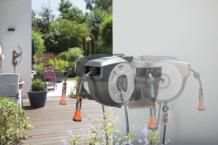 Image du produit Gardena Boîte à tuyau murale 15 enroulement automatique (15 m)