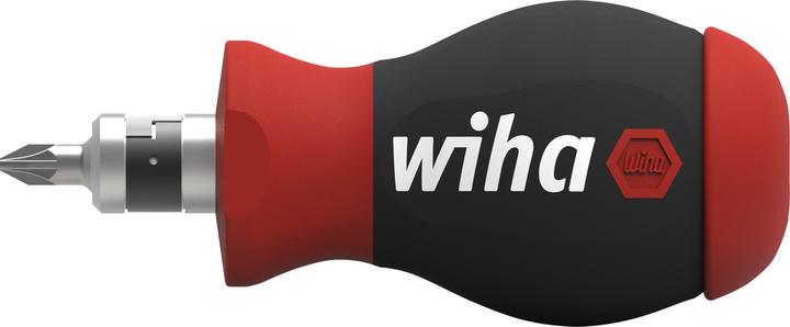 Image du produit Wiha Tournevis avec magasin d'embouts Stubby (Vis fendues, Clé Allen, Torx (TX), Cruciforme PZ, Recouvrement cruciforme Phillipps (PH))