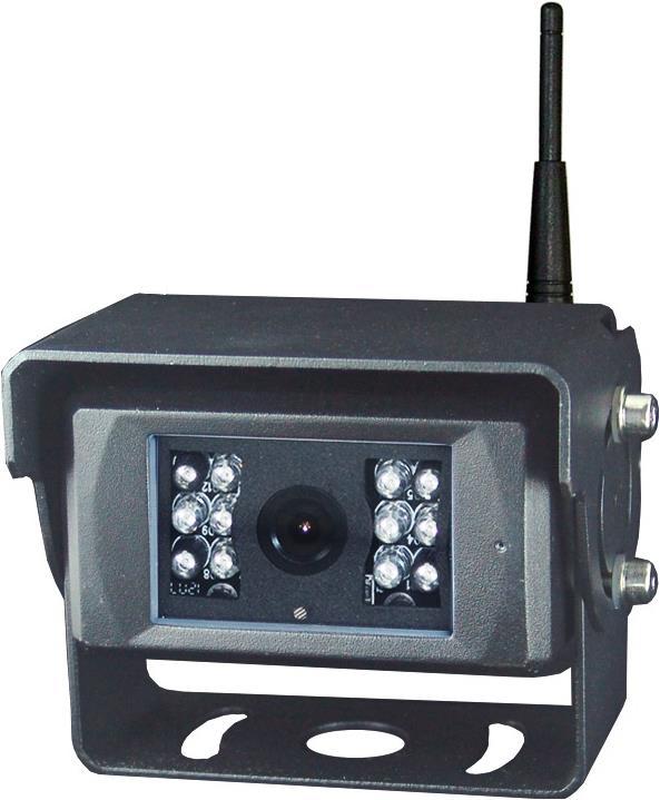 Immagine prodotto EyeSystem 1/3 CCD Wireless Colour Camera 12/24V 120° nero riscaldato con audio