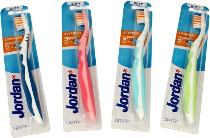 Actual product image Jordan Advanced Toothbrush Soft 2Pcs. (Soft, 1 x)