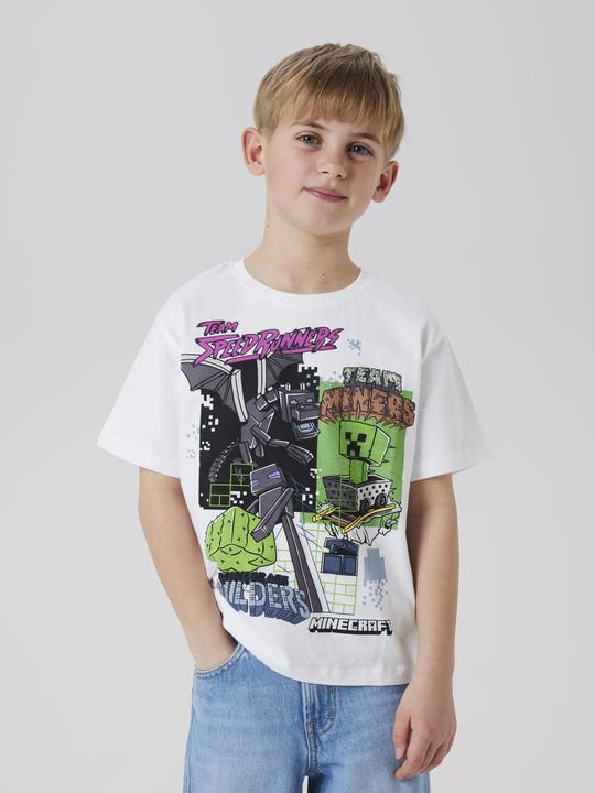 Produktbild Name it Nkmjahi Minecraft Nreg Ss Top Noos Bfu (158)