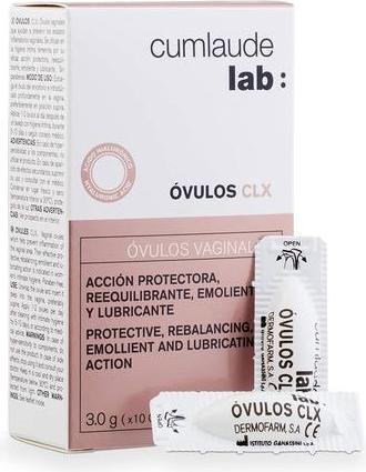 Valori nutrizionali e ingredienti Cumlaude Laboratorio Ovuli Vaginali Clx (Latte corpo)