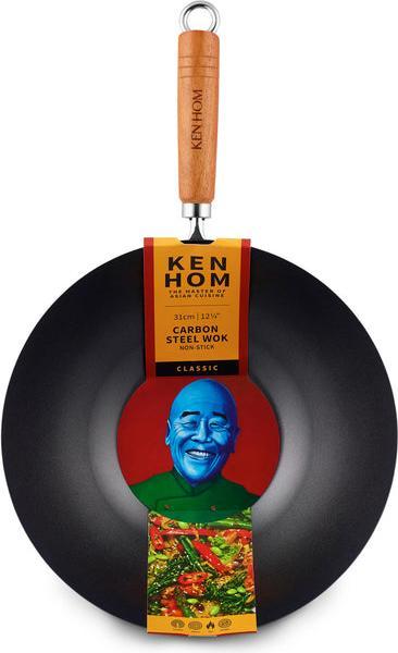 Actual product image Ken Hom WOK CLASSIC (31 cm, Wok, Carbon steel)