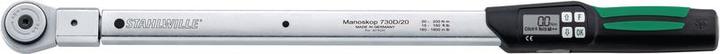 Actual product image Stahlwille 730D Torque spanner MANOSKOP, insertion tool, 548 mm (20 Nm, 200 Nm)