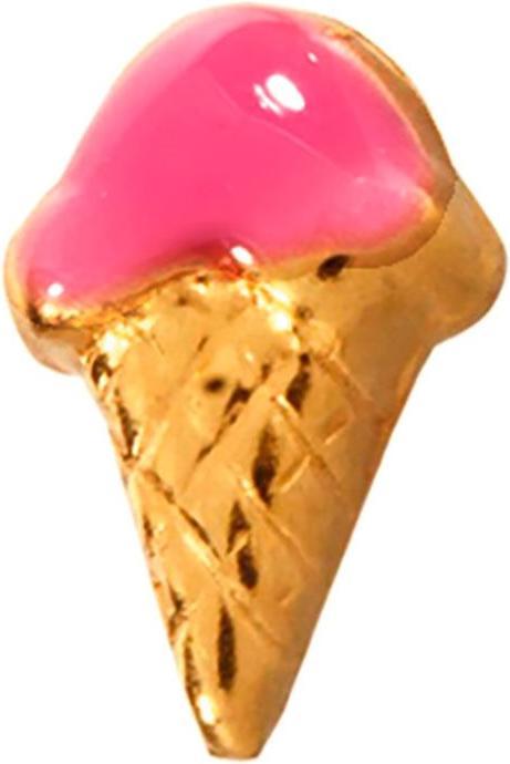 Immagine prodotto Studex 11206 Pink Ice Cream vergoldet PuffPad 1 Paar (Acciaio chirurgico antiallergico di altissima qualità)