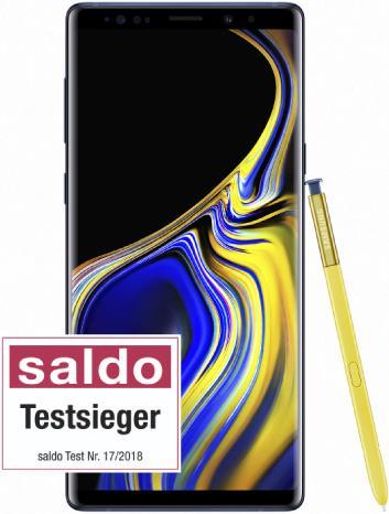 Produktbild Samsung Galaxy Note9 (512 GB, Ocean Blue, 6.40", Hybrid Dual SIM, 12 Mpx, 4G)