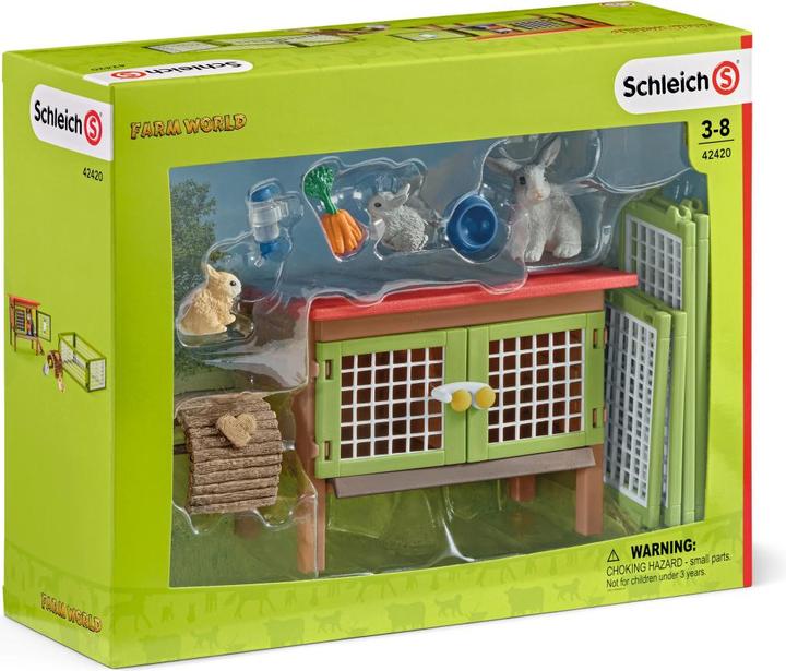 Productafbeelding Schleich Konijnenhok
