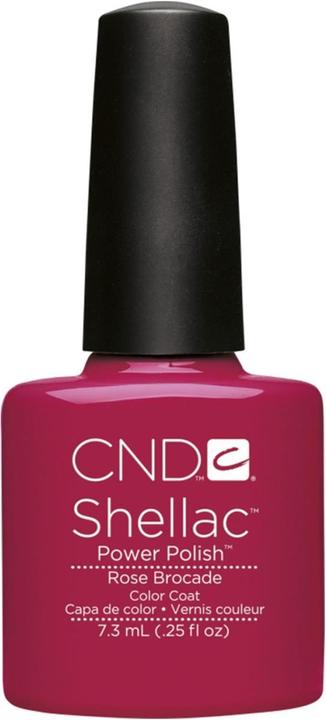 Actual product image CND Shellac - Color Coat Rose Brocade (Rose Brocade, UV gel varnish)