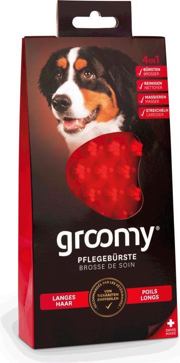 Produktbild groomy Pflegebürste (Hund)