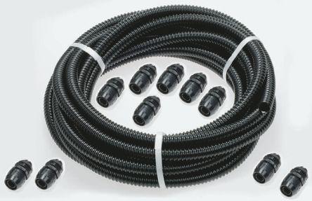 Actual product image Rs Pro Blk spiral IP67 contractor pack, 25mm (Cable hole, 1000 cm)