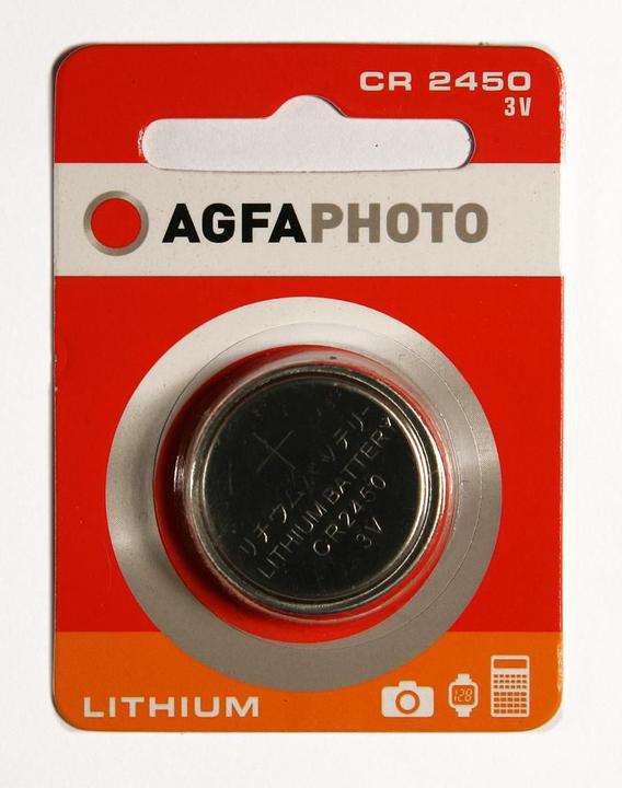 Produktbild AGFAPHOTO Lithium CR2450 3V (1 Stk., CR2450, 530 mAh)