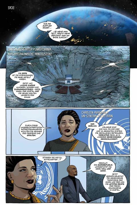 Image du produit Panini The Expanse - Die Graphic Novel (Allemand, Andy Diggle, Rubis, David Cabeza, 2025)