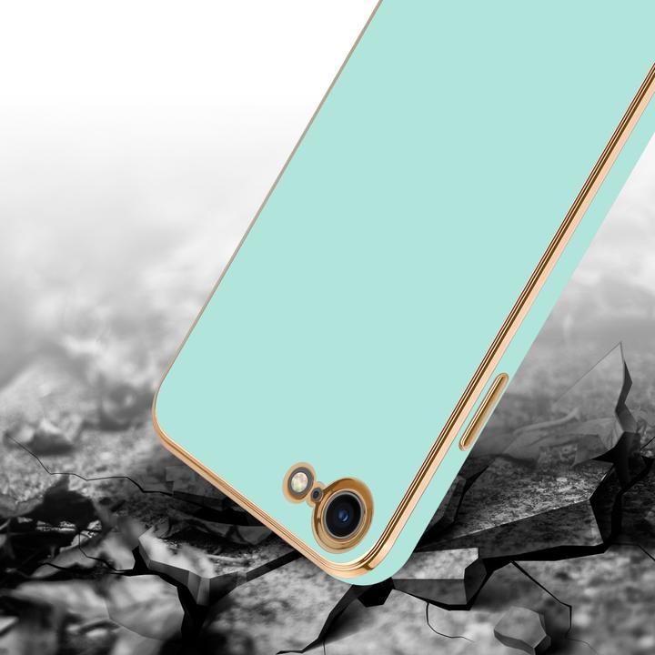 Actual product image Cadorabo Case for Apple iPhone 7 / 7S / 8 / SE 2020 in TPU with camera protection LM130 Style (Apple iPhone 7, Apple iPhone SE (2nd Gen))