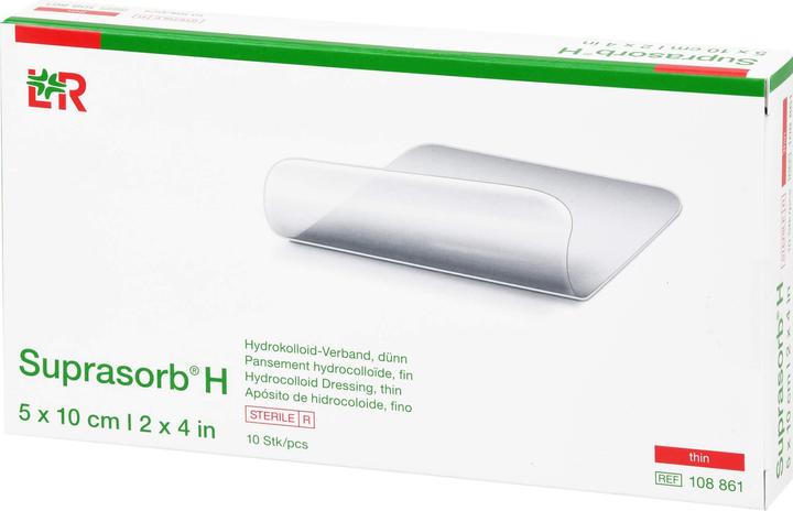 Actual product image Suprasorb H Dünn 5x10cm (10 x)