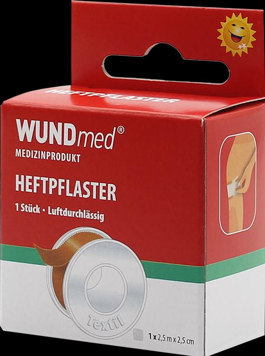 Wundmed Heftpflaster 2,5 m x 2,5 cm hautfarben Classic