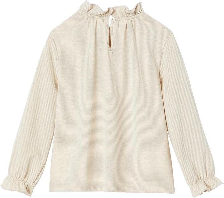 Vertbaudet Mädchen Shirt mit Glanzstreifen (86)