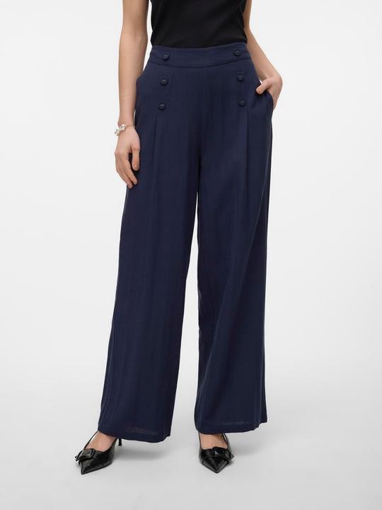Actual product image Vero Moda VMGISELLE Hohe Taille Hose Hose mit weitem Beinschnitt (M)