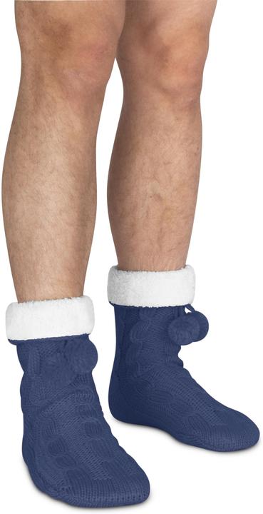 Produktbild Normani Strick-Hausschuhe mit Bommeln und ABS (Einzelpack, 40 - 44)