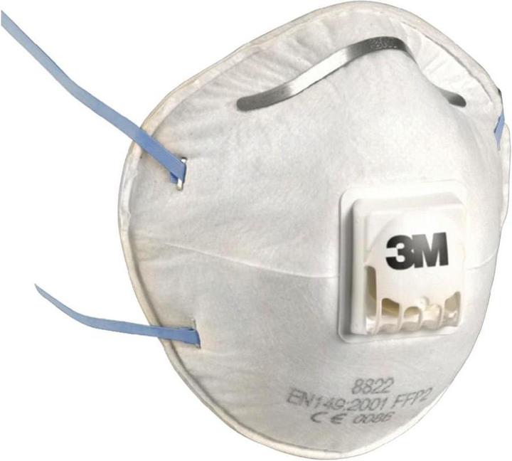 3M Atemschutzmaske Ventil 8822-PT (FFP2, 10 x)