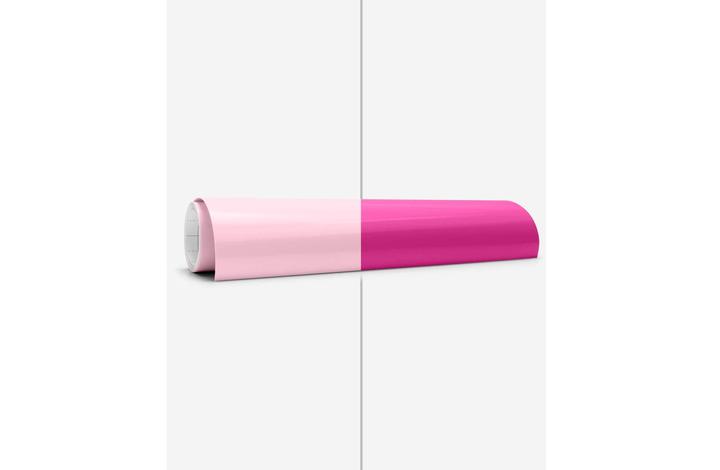 Immagine prodotto Cricut Pellicola vinilica attivata a freddo 30 x 60 cm, rosa chiaro/magenta