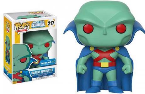 Actual product image Funko POP! DC Justice League Martian Manhunter (217) EXM